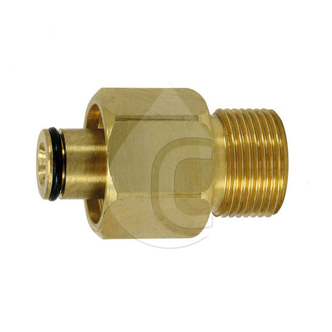 Adapteri M22U / K-LOCK T22 sisäkierre messinki
