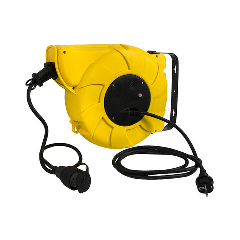 Kabelupprullare 3G1,5Mm 16M+2M Ip44 Automatisk