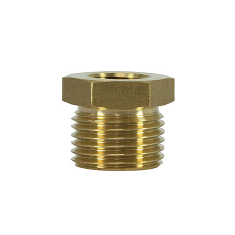 Reducer 1/4"F-1/2"M St510 Mässing