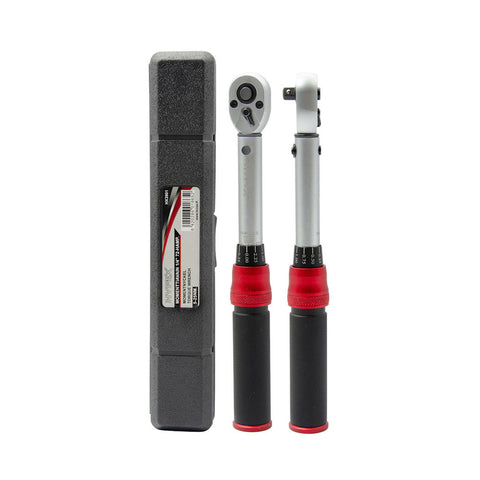 Momenttiavain 1/4" 5-25NM 72-hampainen