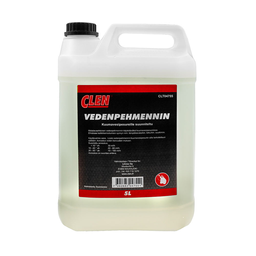 Vedenpehmennin Kuumavesipesuriin 5 L