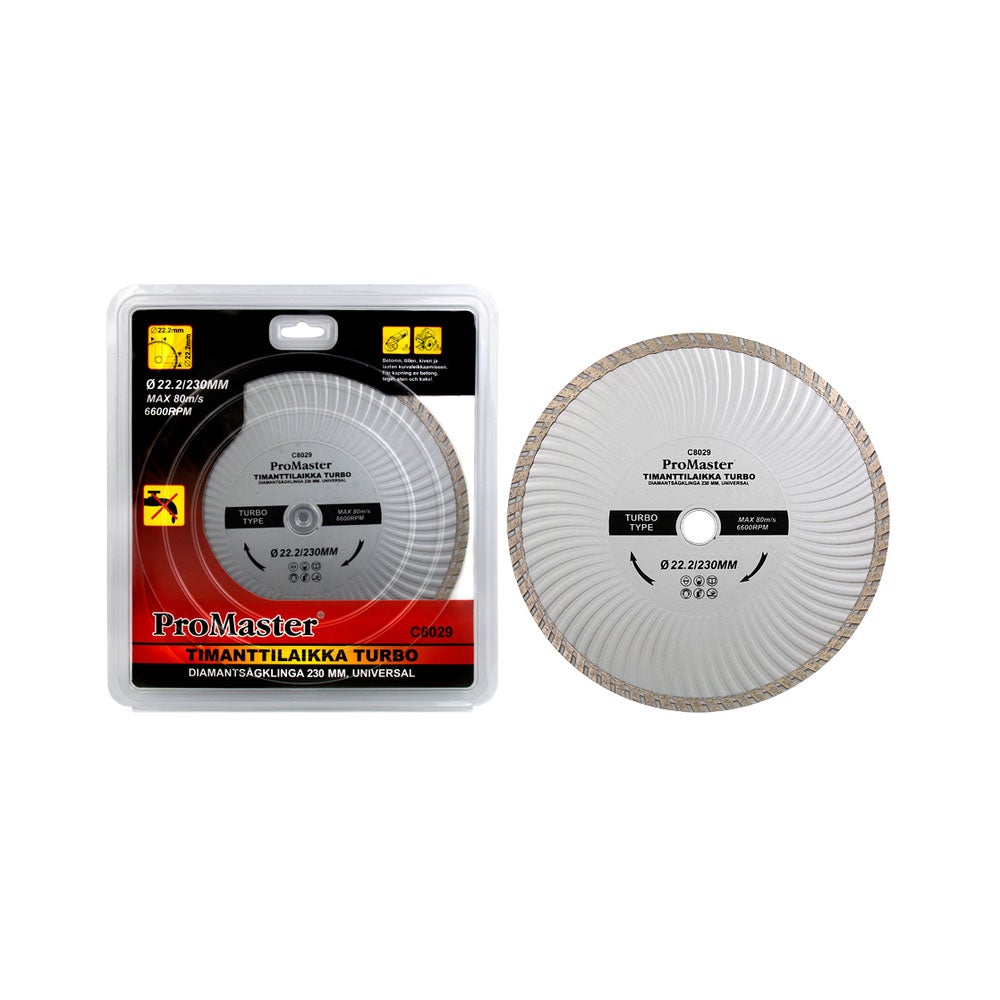 Diamantblad Turbo 230mm