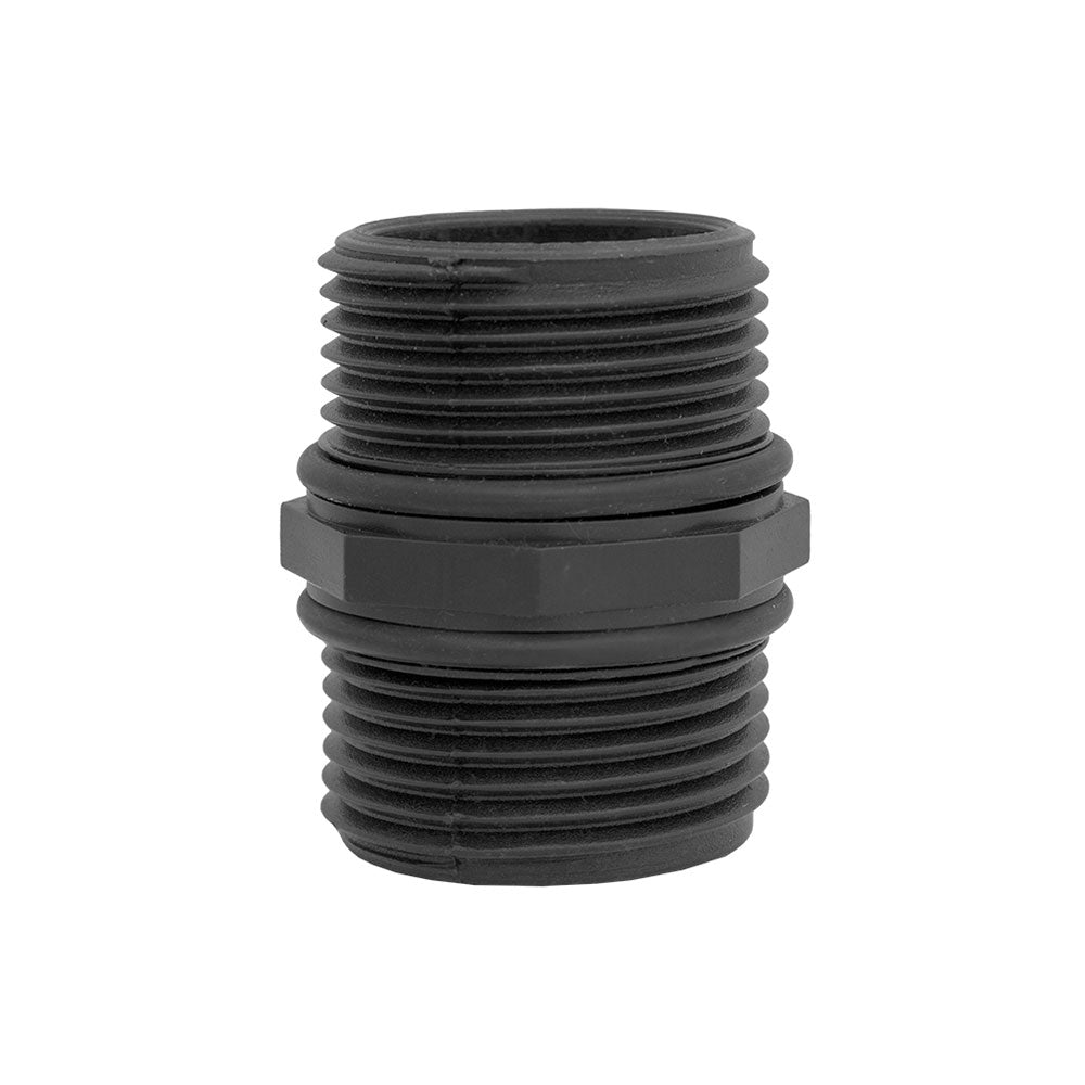 Dubbelnippel 1"M/1"M