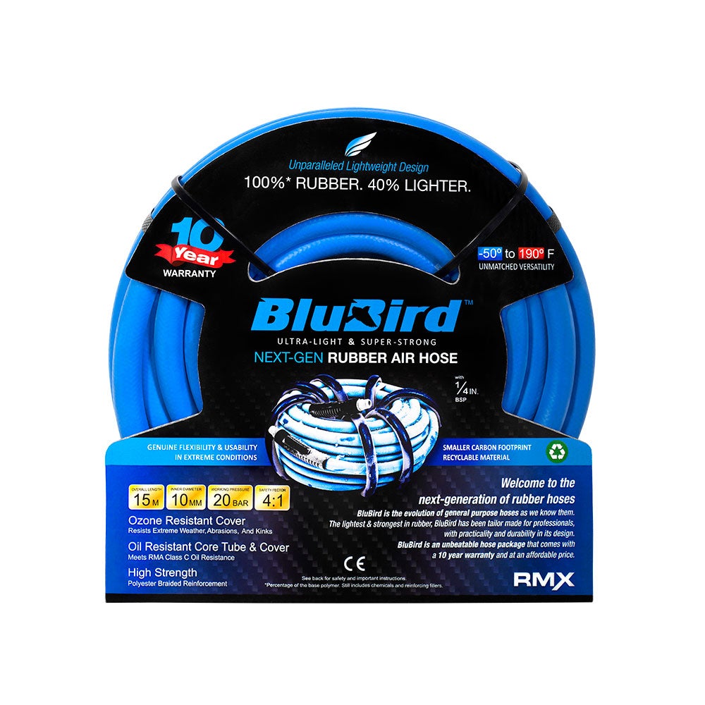 Paineilmaletku Blubird 15M 3/8"