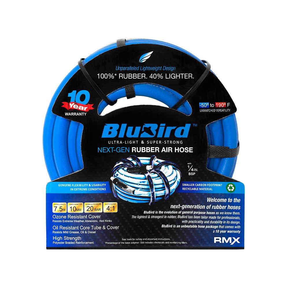 Paineilmaletku Blubird 7.5M 3/8"