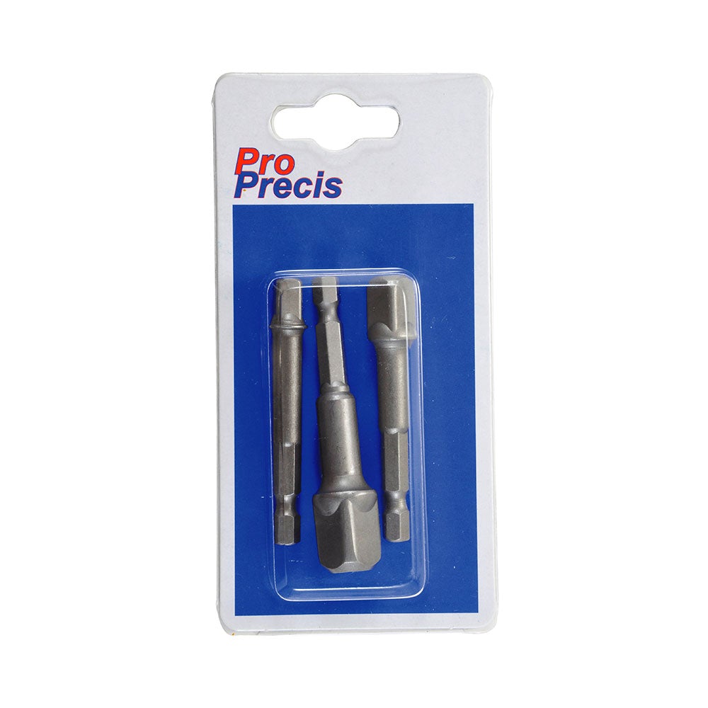 Hylsyadapterisarja 1/4" 3/8" 1/2"