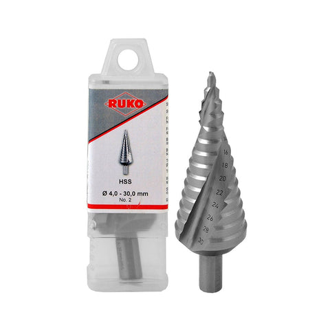 Metall trappborr 2/M4.0-M30.0