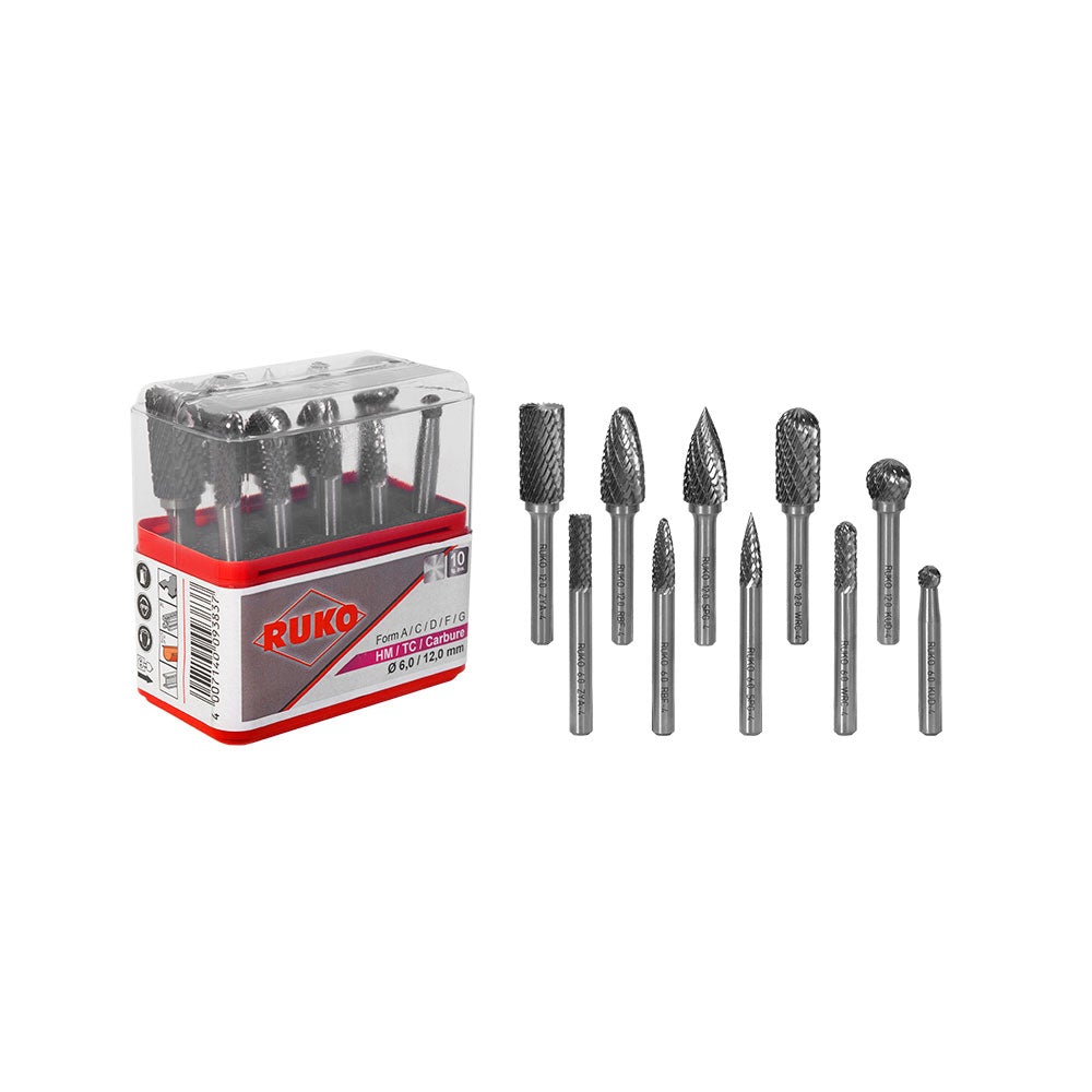 Pyöröviilasarja 10-Os A,C,G,F,D 6 Mm & 1