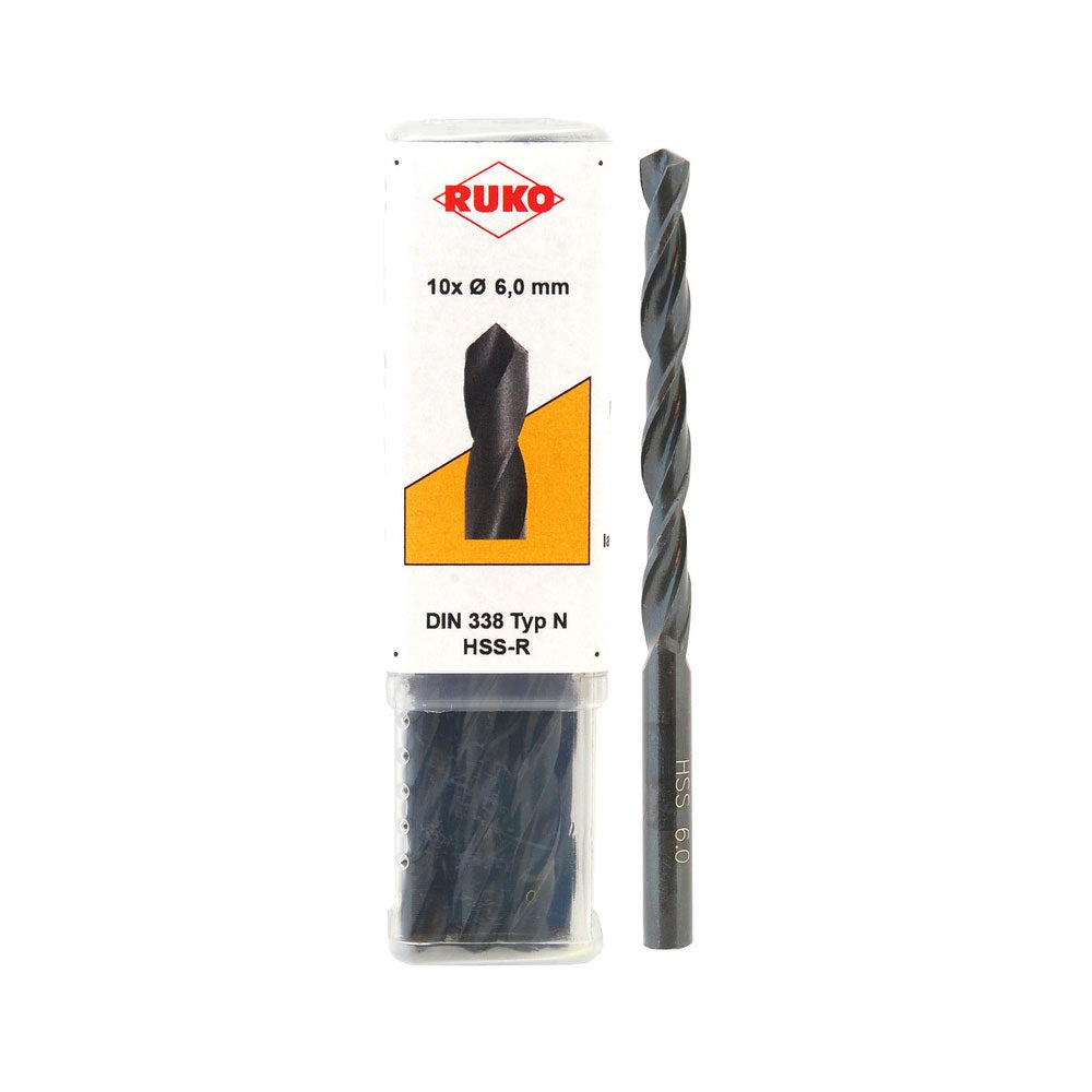 Metallborr Hss-R 1.0Mm