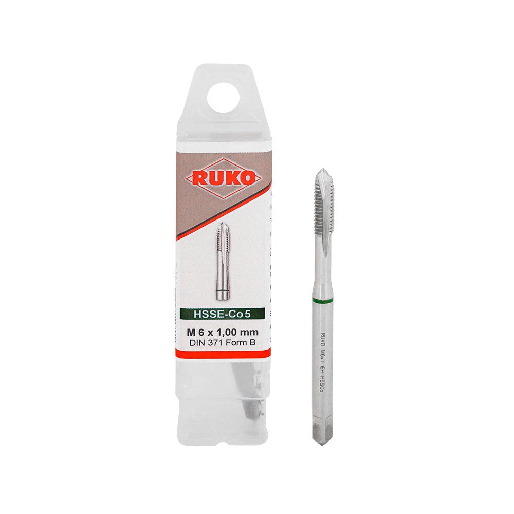 Maskingängad stift Co5 M6/1.0 Typ B