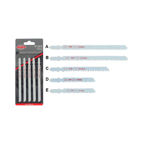 Mönstersågblad Bim 24Tpi/132Mm/5St