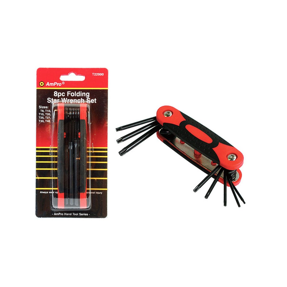Torx-Avainsarja Linkkari 8-Os. Crv