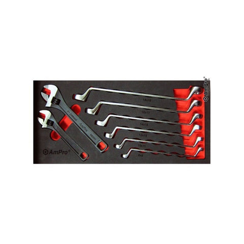 Left-Language-And Wrench Set 6-Part. 8 a.m. to 7 p.m