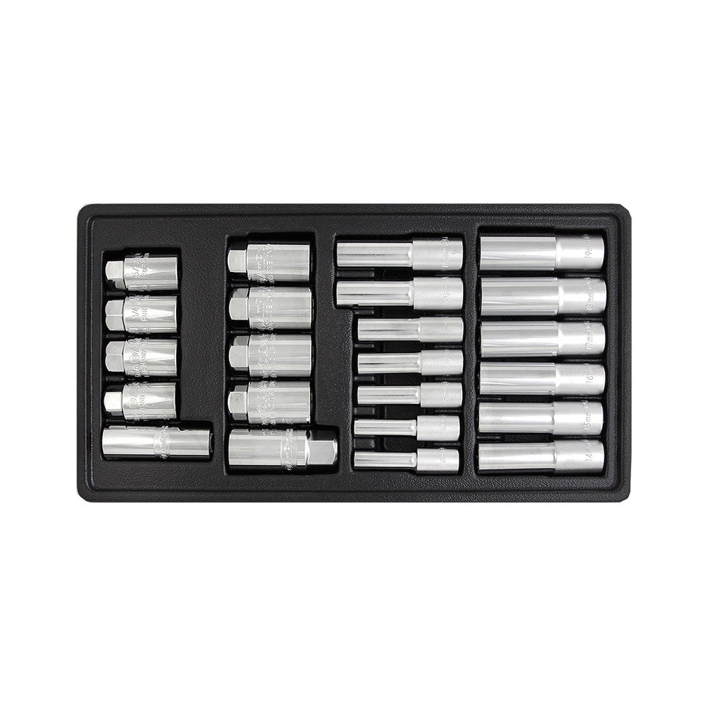 Wa-Socket set 3/8-&amp;1/2- 23-Os.